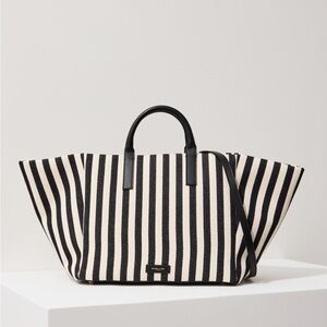 DeMellier stripped tote. Excellent condition!